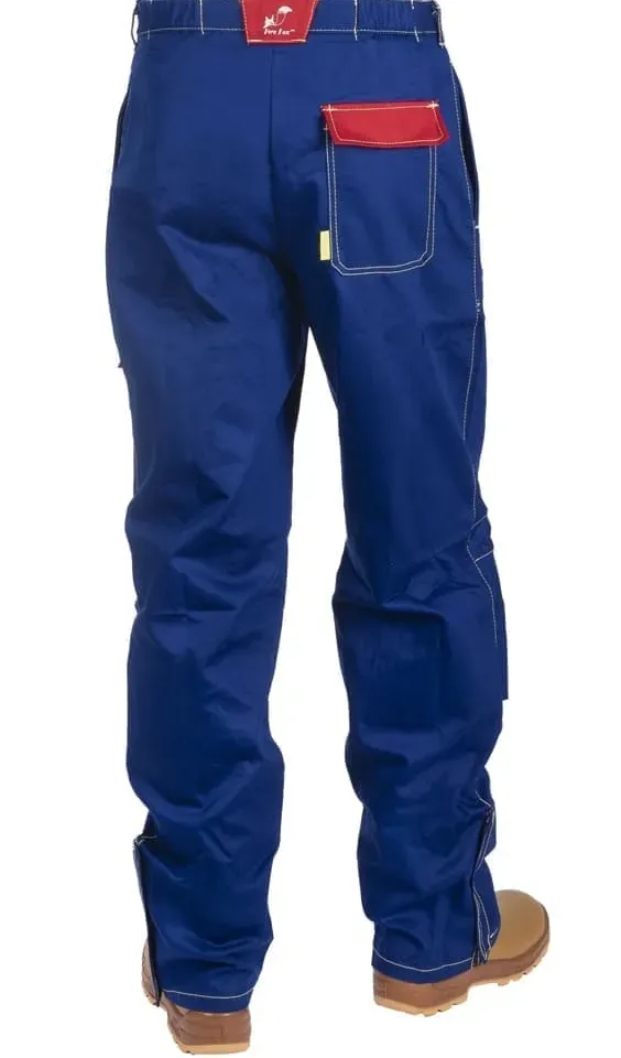 Weldas Fire Fox™ 33-2600 blaue, flammhemmende Schweißerhose, Bild 2