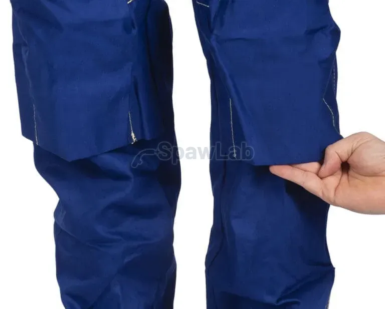 Weldas Fire Fox™ 33-2600 blaue, flammhemmende Schweißerhose, Bild 4