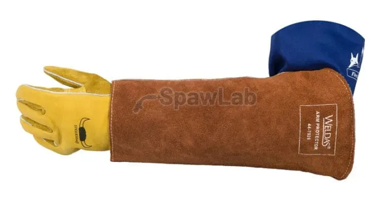 Weldas Ochraniacz ramienia (zarękawek) spawalniczy Lava Brown™ 44-7028