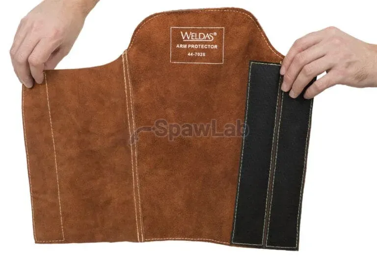 Weldas Ochraniacz ramienia (zarękawek) spawalniczy Lava Brown™ 44-7028, zdjęcie 5