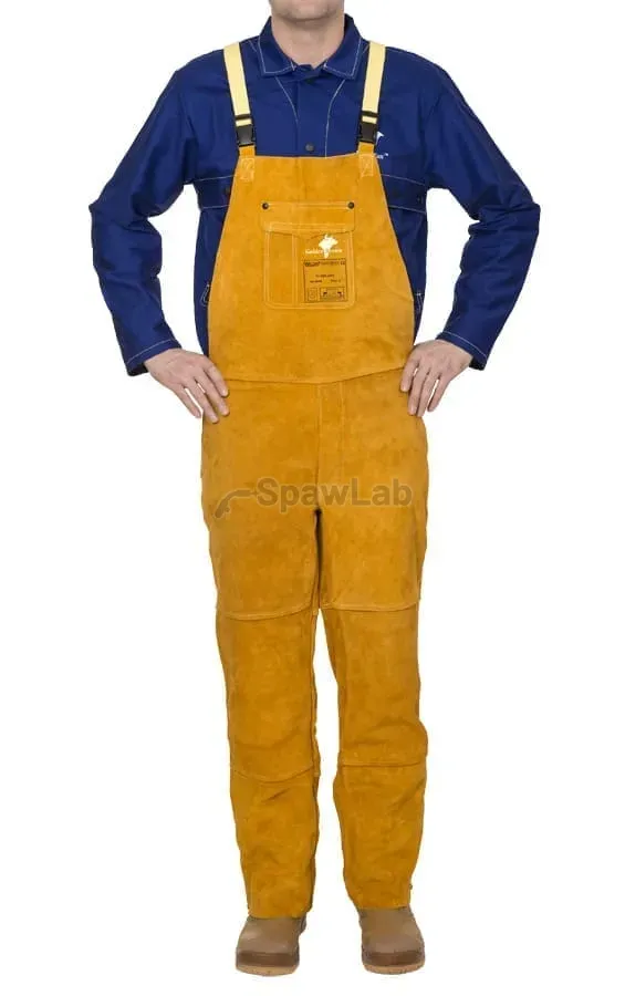 Weldas Ogrodniczki spawalnicze skórzane Golden Brown™ 44-2648