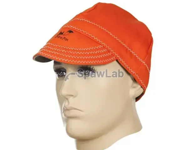 Weldas Fire Fox™ 23-5514 orange flame-retardant welding cap