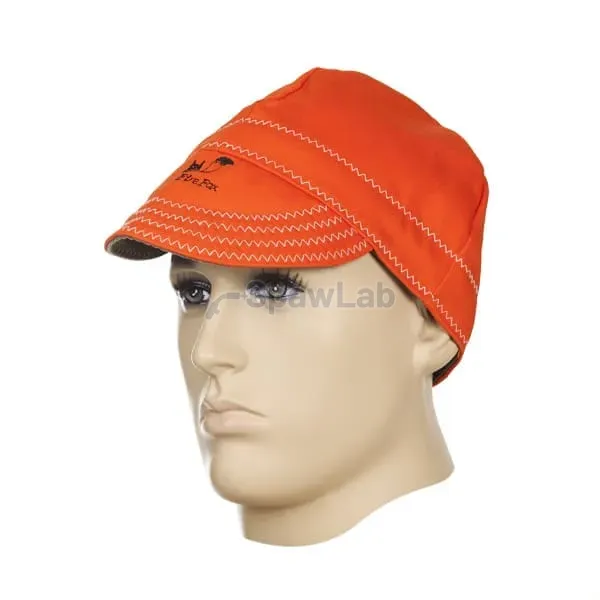 Weldas Fire Fox™ 23-5514 orange flame-retardant welding cap