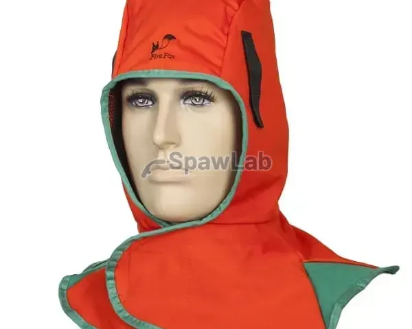 Weldas Fire Fox™ 23-6690 orange flame-retardant welding hood
