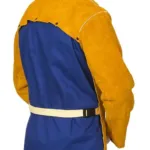 Weldas Golden Brown™ 44-2800 Leder-Schweißerpelerine mit Ärmeln, Bild 3