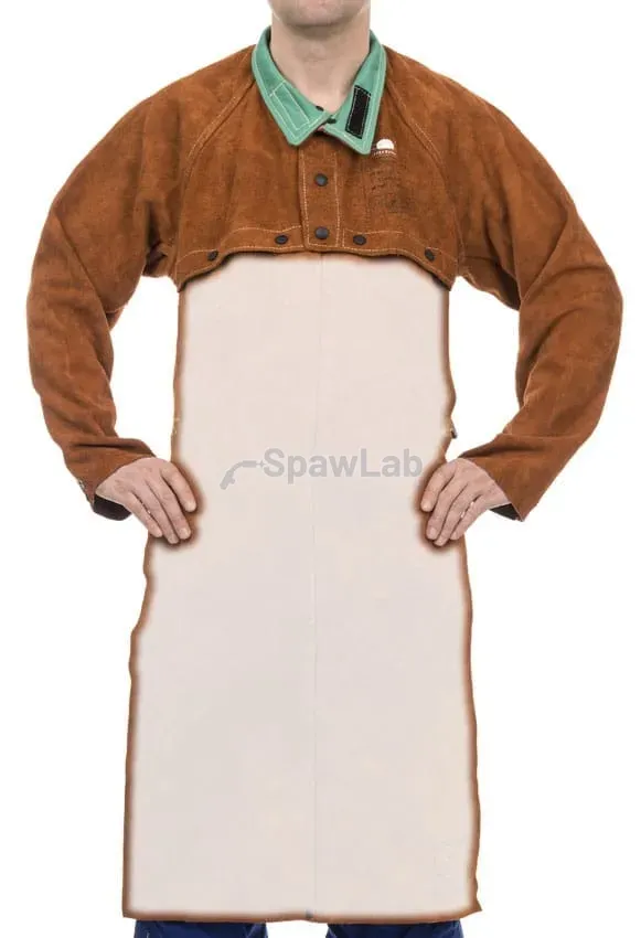 Weldas Lava Brown™ 44-7800 Schweißercape mit Ärmeln