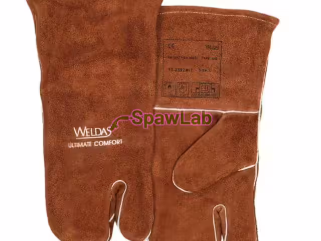 Weldas 10-2392L-MIT one-finger welding mitt for extreme temperatures
