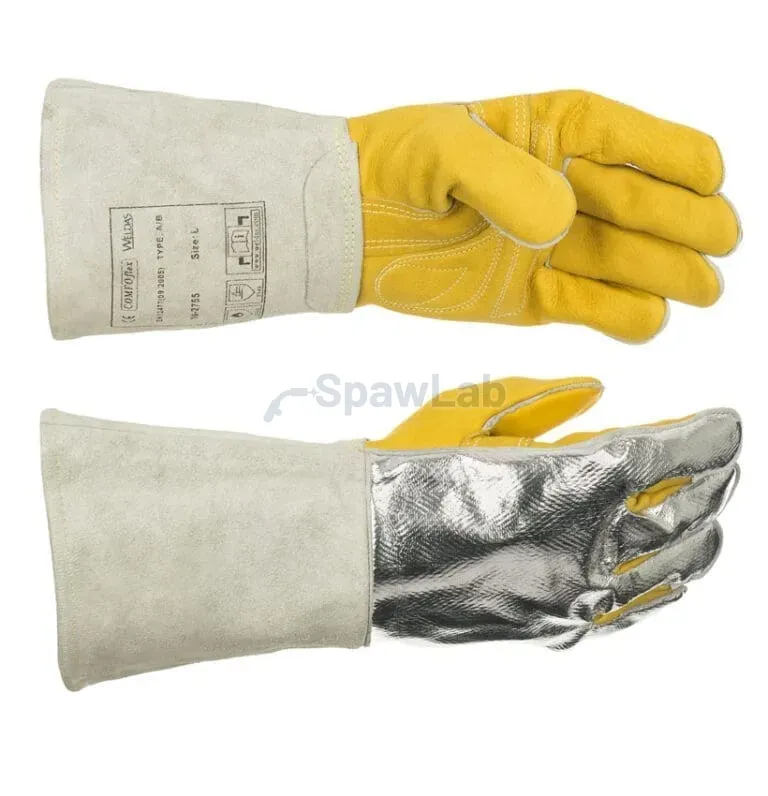 Weldas Rękawice spawalnicze COMFOflex® z osłoną aluminiowaną 10-2755, zdjęcie 2