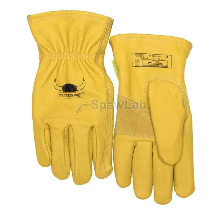 Weldas Golden Brown™ 10-2700 Schweißerhandschuhe aus Narbenleder