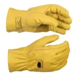 Weldas Golden Brown™ 10-2700 Schweißerhandschuhe aus Narbenleder, Bild 3