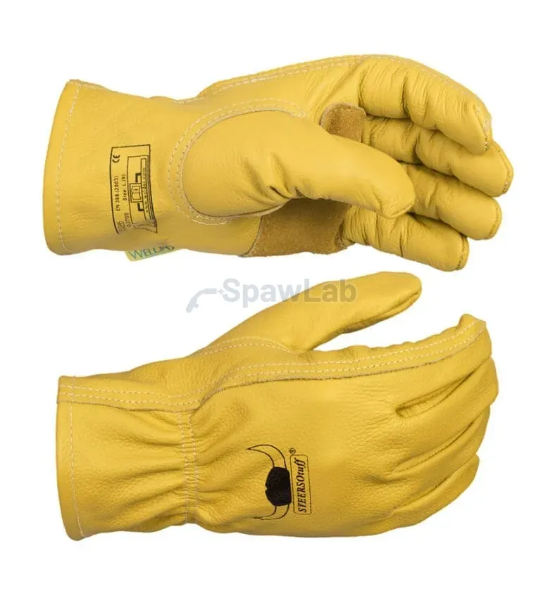 Weldas Golden Brown™ 10-2700 Schweißerhandschuhe aus Narbenleder, Bild 3