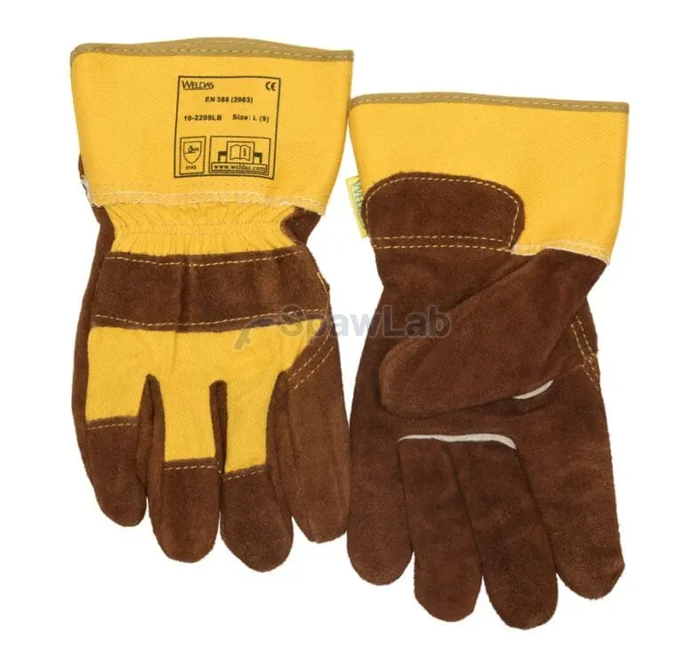 Weldas Lava Brown™ 10-2209LB Schweißerhandschuhe aus Leder