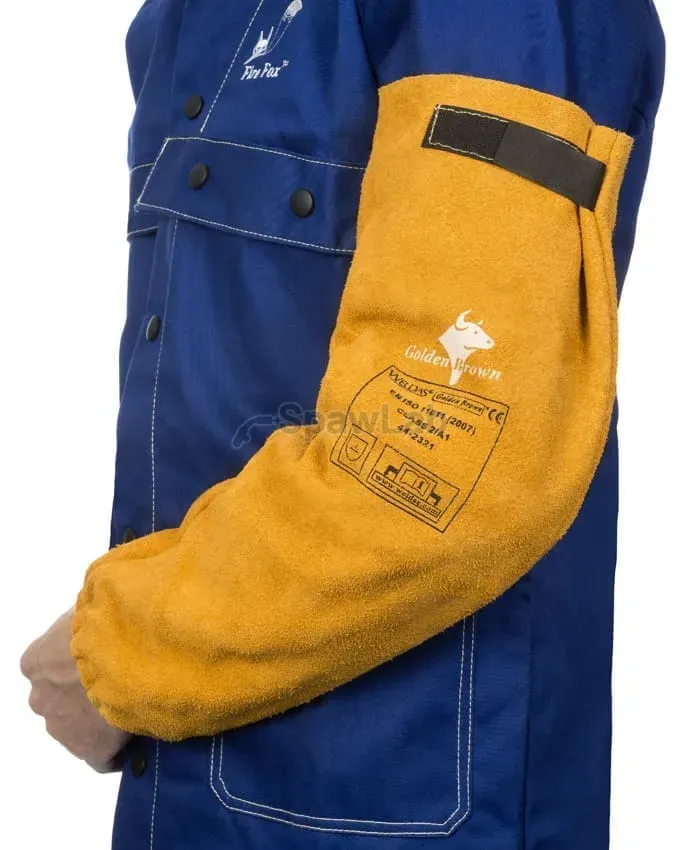 Weldas Rękawy spawalnicze skórzane Golden Brown™ 44-2321