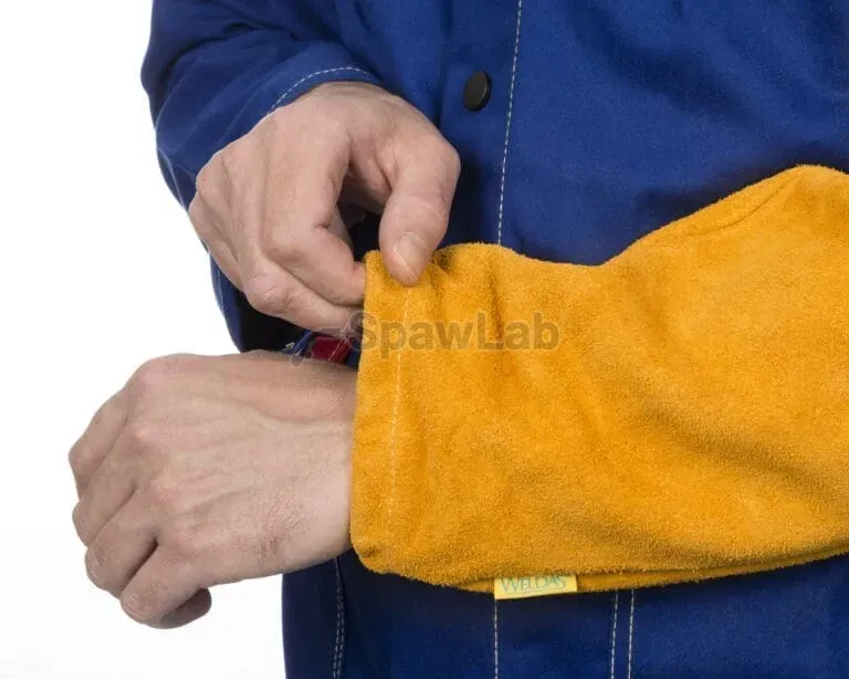 Weldas Rękawy spawalnicze skórzane Golden Brown™ 44-2321, zdjęcie 2