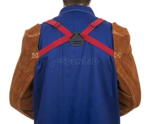 Weldas Lava Brown™ Schweißerärmel aus Leder (58 cm) 44-7023, Bild 2