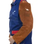 Weldas Lava Brown™ Schweißerärmel aus Leder (58 cm) 44-7023, Bild 4