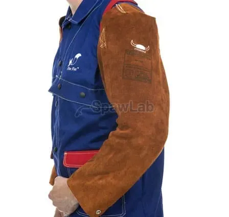 Weldas Lava Brown™ Schweißerärmel aus Leder (58 cm) 44-7023, Bild 4