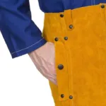 Weldas Golden Brown™ 44-2600 leather welding trousers, photo 2
