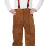Weldas Skórzane spodnie spawalnicze Lava Brown™ 44-7440/7600