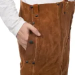 Weldas Skórzane spodnie spawalnicze Lava Brown™ 44-7440/7600, zdjęcie 4