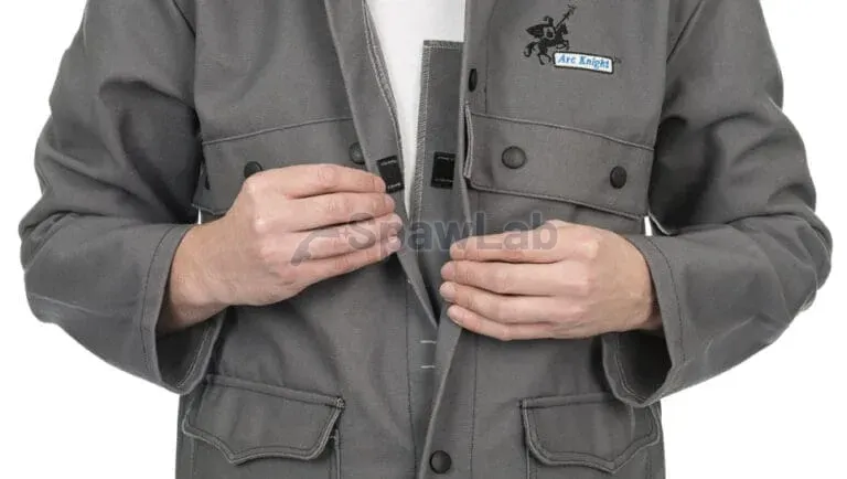 Weldas Trudnopalna kurtka spawalnicza Arc Knight® 38-4330, zdjęcie 2
