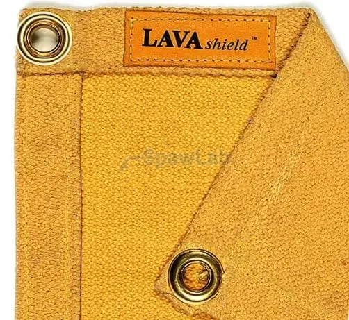 Weldas golden fibreglass welding blanket ±550°C 50-3068