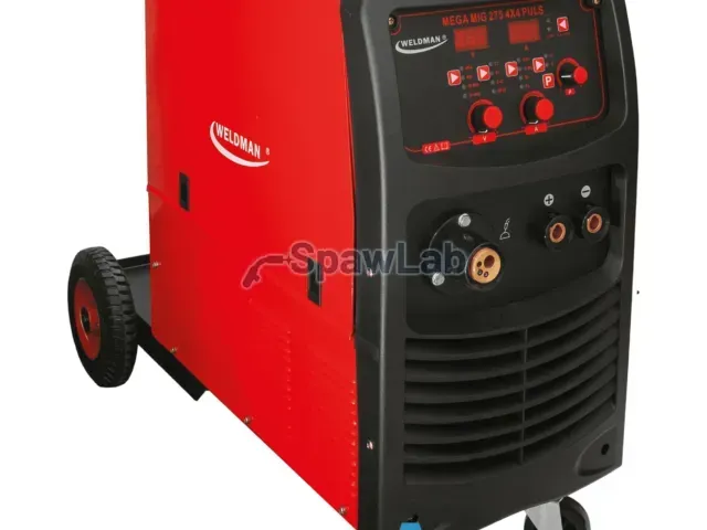 Weldman Mega MIG 275 Synergy mit Doppelimpuls