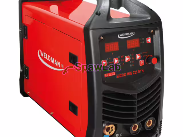 Weldman Micro MIG 225 Synergy MIG/TIG/MMA