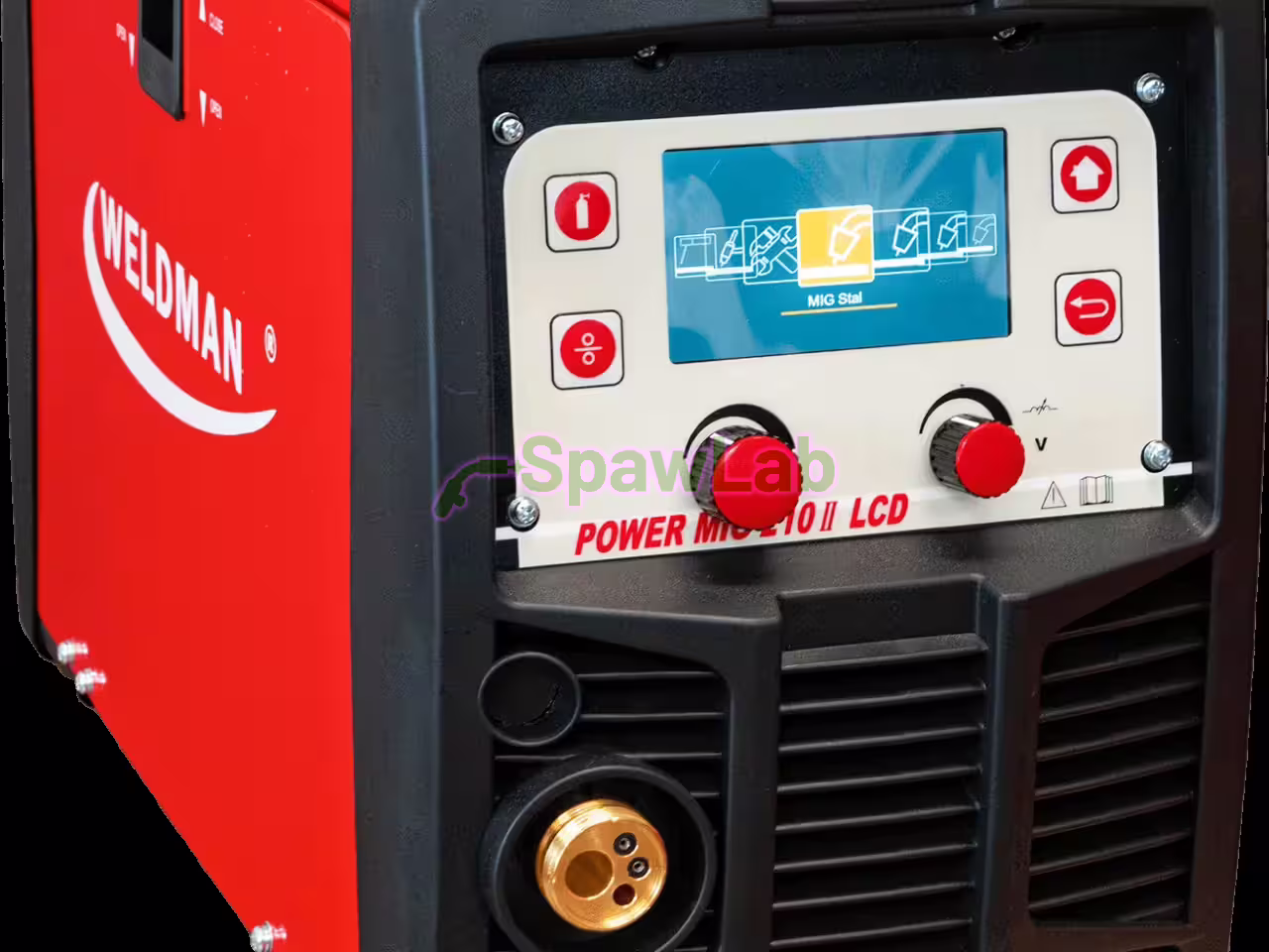 Weldman Power MIG 210 LCD Synergy MIG/TIG/MMA 4×4