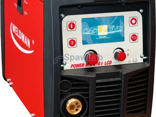 Weldman Power MIG 210 LCD Synergy MIG/TIG/MMA 4×4