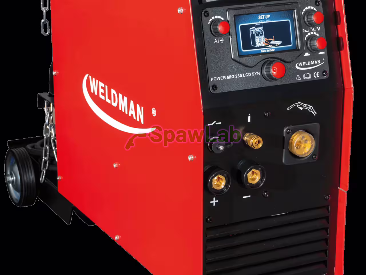 Weldman Power MIG 280 LCD Synergy 4×4