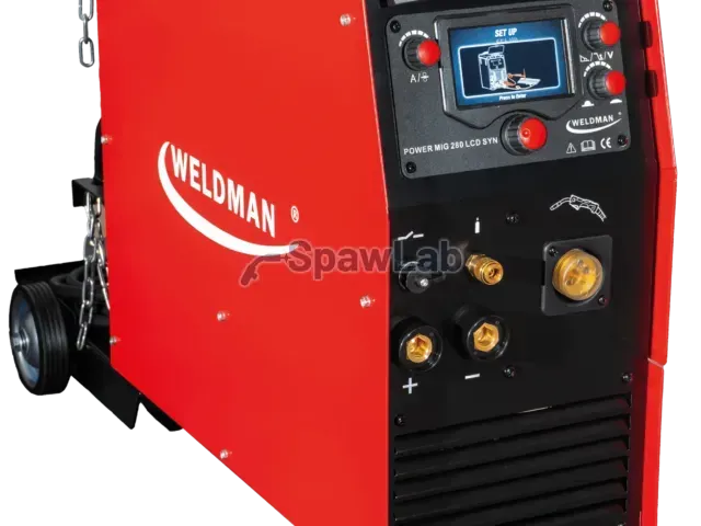 Weldman Power MIG 280 LCD Synergy 4×4