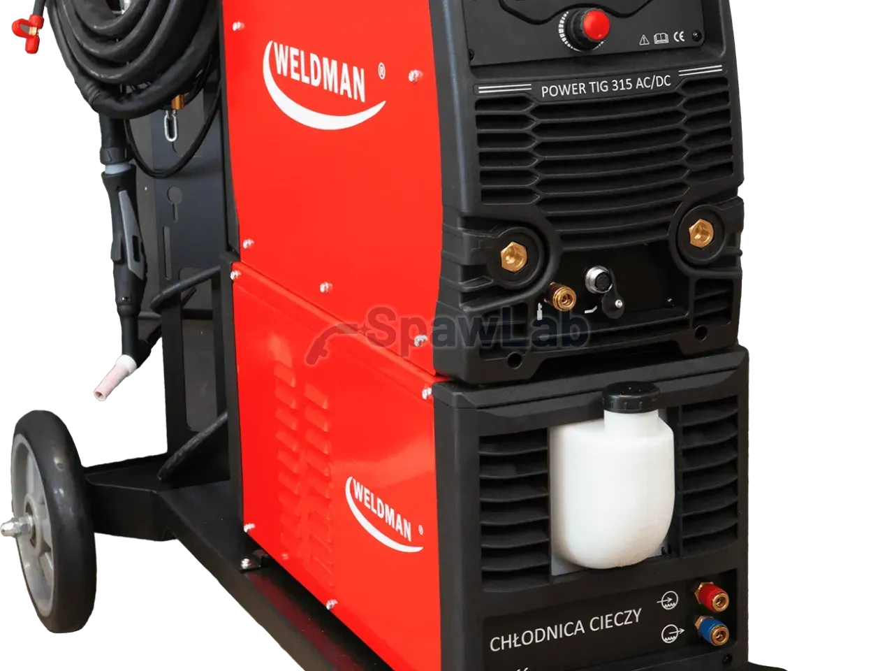 Weldman Power TIG 315 synergisch AC/DC HF/Lift Impuls Aqua