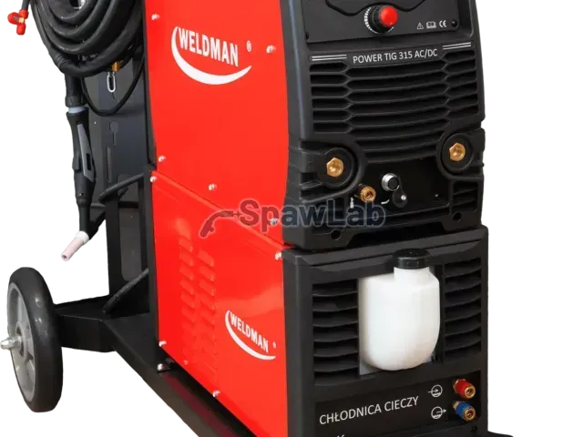 Weldman Power TIG 315 synergisch AC/DC HF/Lift Impuls Aqua