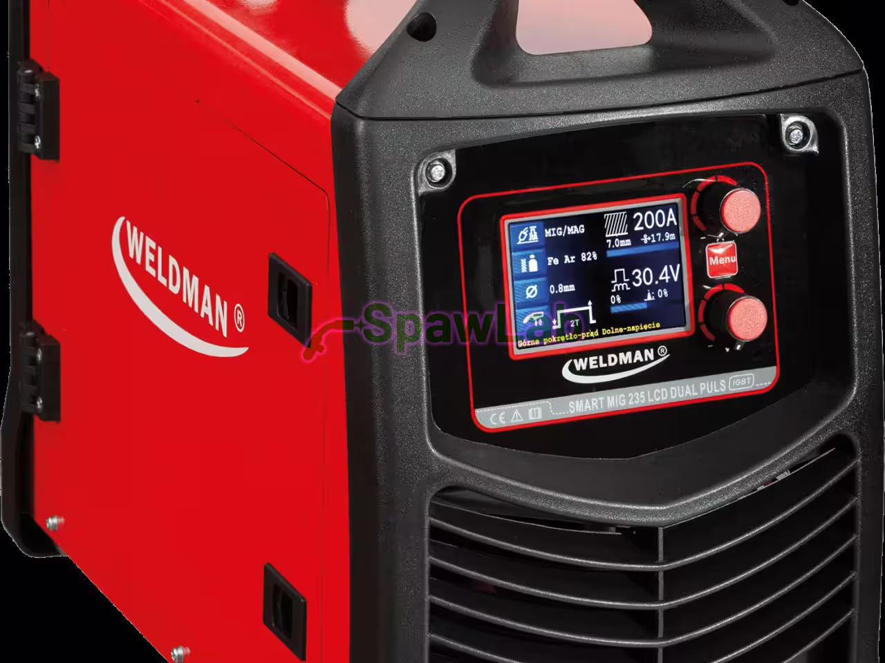 Weldman Smart MIG 235 LCD SYN Dual Puls MIG/MAG welder