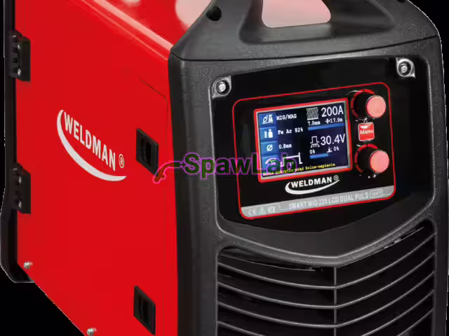 Weldman Smart MIG 235 LCD SYN Dual Puls MIG/MAG-Schweißgerät