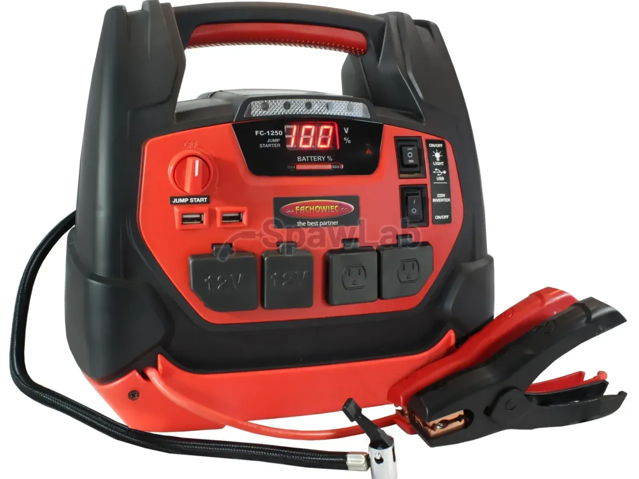 Wielofunkcyjne portable unit starting with compressor and converter voltage FC-1250