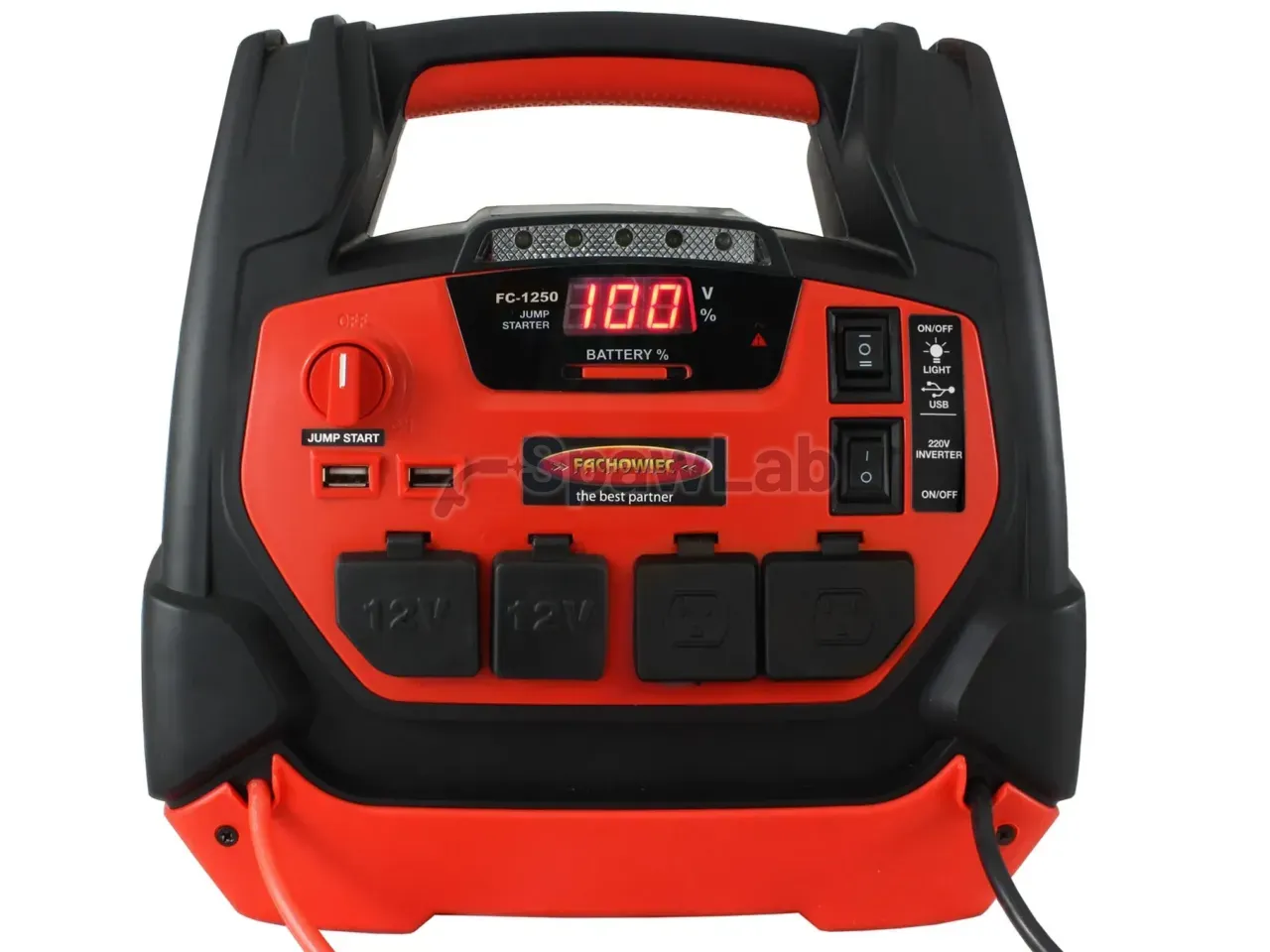 Wielofunkcyjne portable unit starting with compressor and converter voltage FC-1250, photo 2