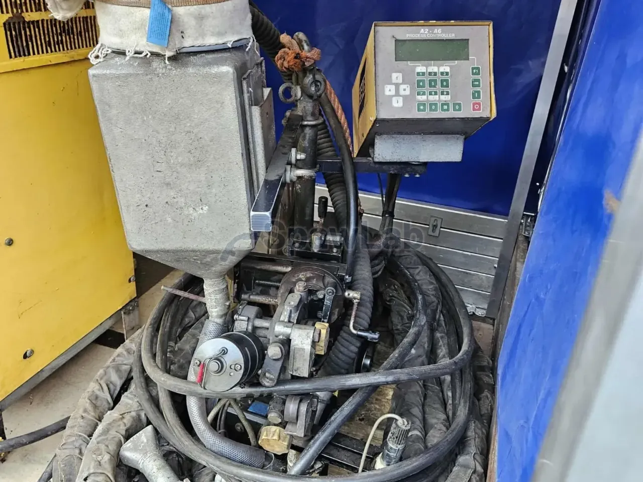 Zestaw- 2x Esab LAE 1250, 1x Esab LAE 800 + 3x traktorek spawalniczy esab ( panel A2-A6), Przewód pośredni ok 50m, zdjęcie 10