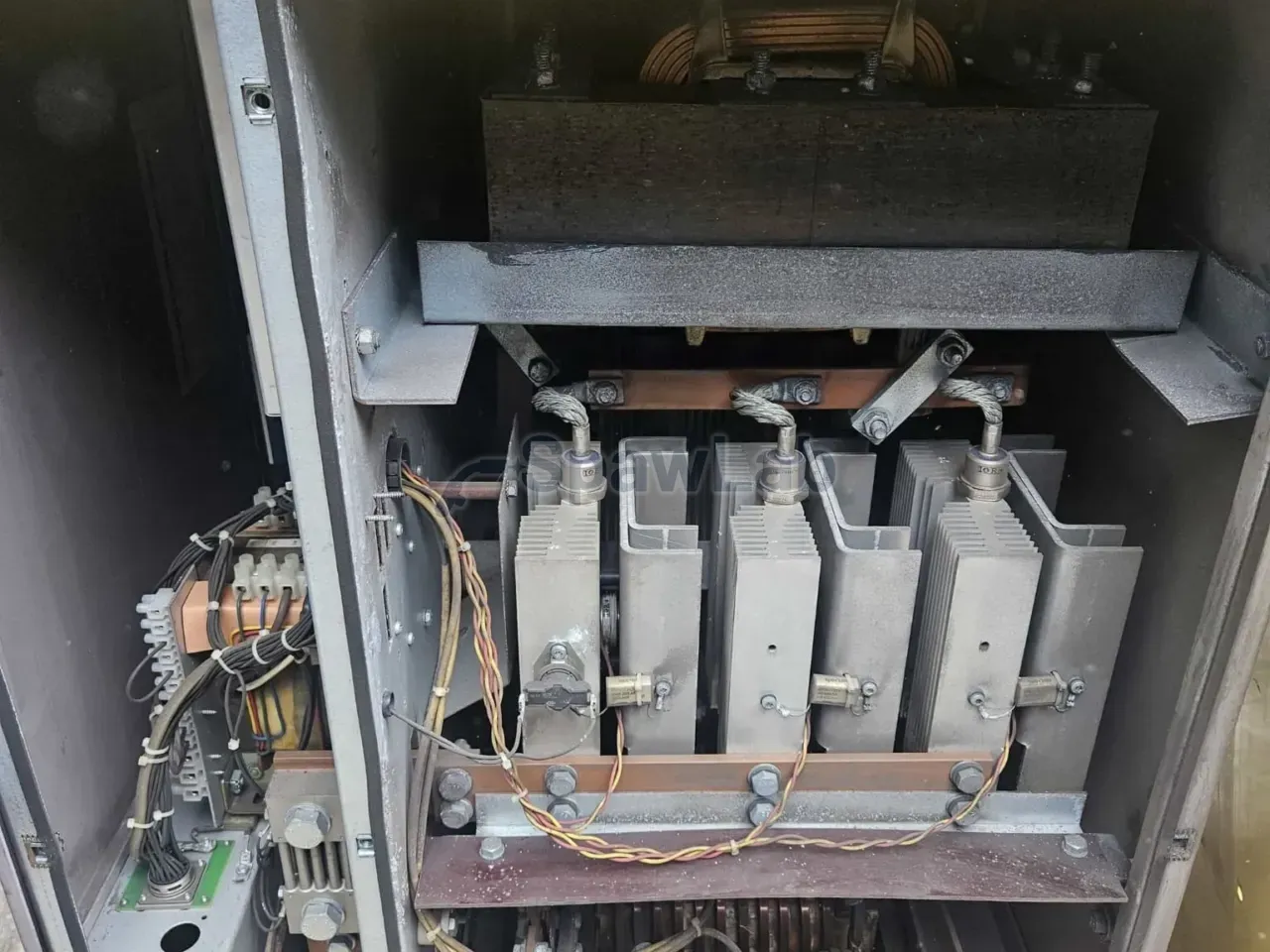 Zestaw- 2x Esab LAE 1250, 1x Esab LAE 800 + 3x traktorek spawalniczy esab ( panel A2-A6), Przewód pośredni ok 50m, zdjęcie 5
