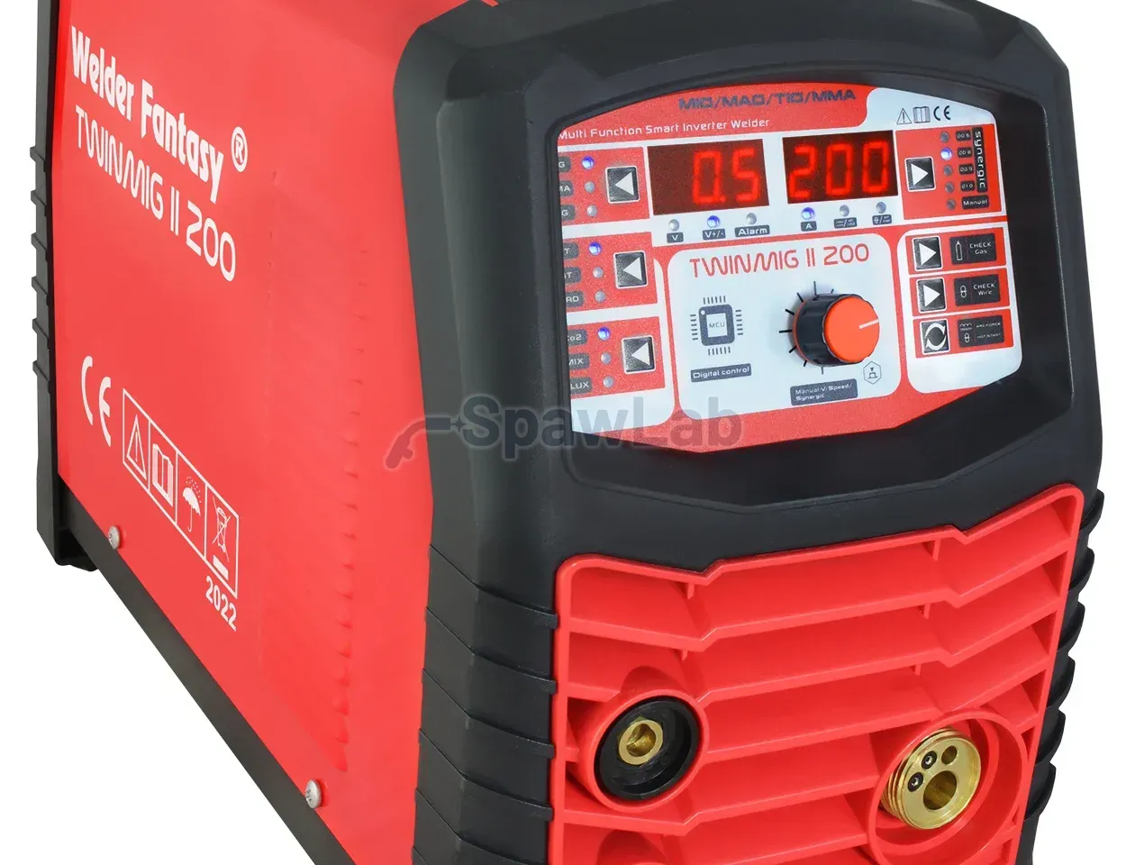 MIG/MAG welder 3 in 1 TWINMIG2 200 A synergic MIG/MAG/Fcaw/MMA/TIG Lift Welder Fantasy 230 V, photo 2