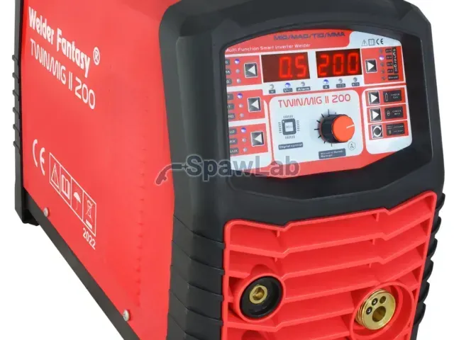 MIG/MAG welder 3 in 1 TWINMIG2 200 A synergic MIG/MAG/Fcaw/MMA/TIG Lift Welder Fantasy 230 V, photo 2