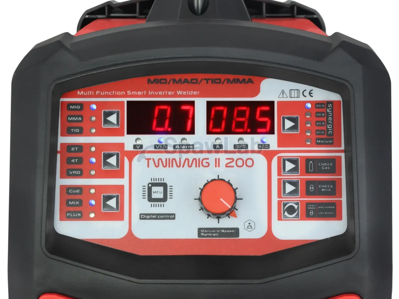 MIG/MAG welder 3 in 1 TWINMIG2 200 A synergic MIG/MAG/Fcaw/MMA/TIG Lift Welder Fantasy 230 V, photo 3