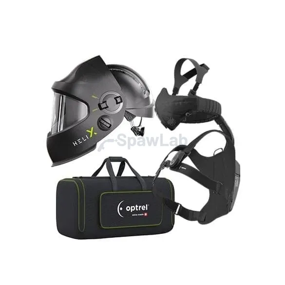 Optrel Helix CLT Schweißset mit Gebläseatemschutz swiss air - 4600.160
