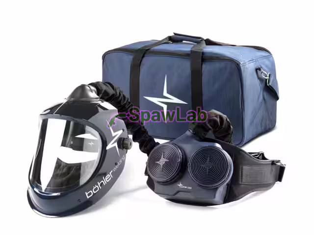 Böhler Welding Big Vision Air Kit Evolution Air, grinding visor with Evolution Air PAPR