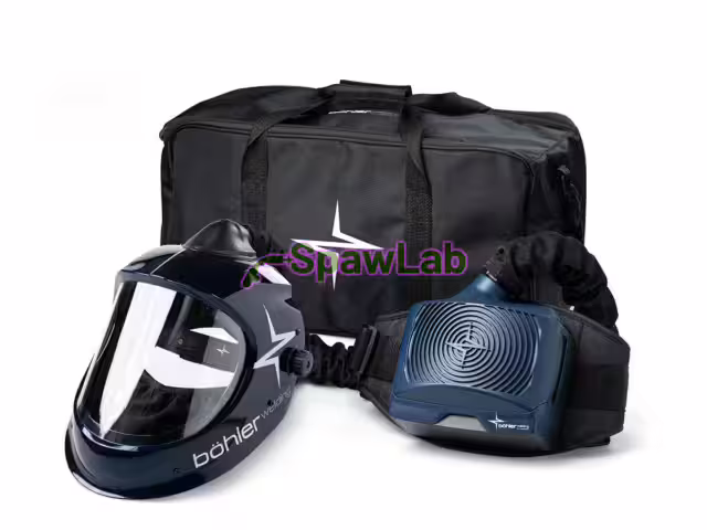 Böhler Welding Big Vision Air Kit Guardian Air, grinding visor with Guardian Air PAPR