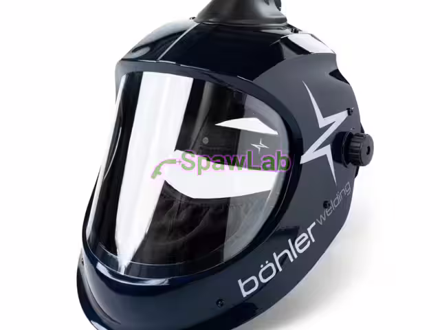 Böhler Welding Big Vision Air grinding visor for PAPR powered air systems