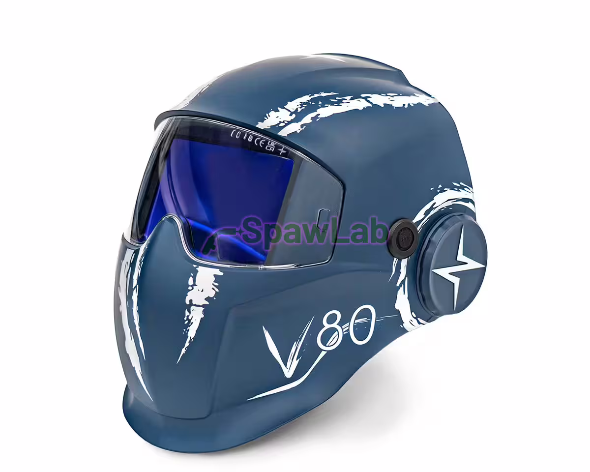 Przyłbica automatyczna Böhler Welding Evolution V80M z auto-shade, niebieska matowa
