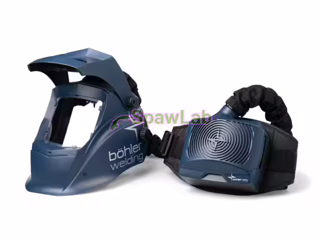 Böhler Welding Guardian 50FM Air Kit, flip-up welding helmet with Guardian Air PAPR