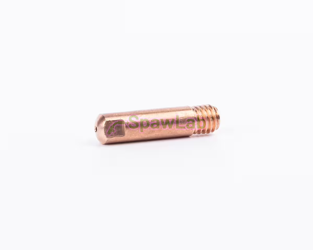 Böhler Welding contact tip M6 0.8 mm ECu, L 25 mm for MT 150 G (10 pcs)